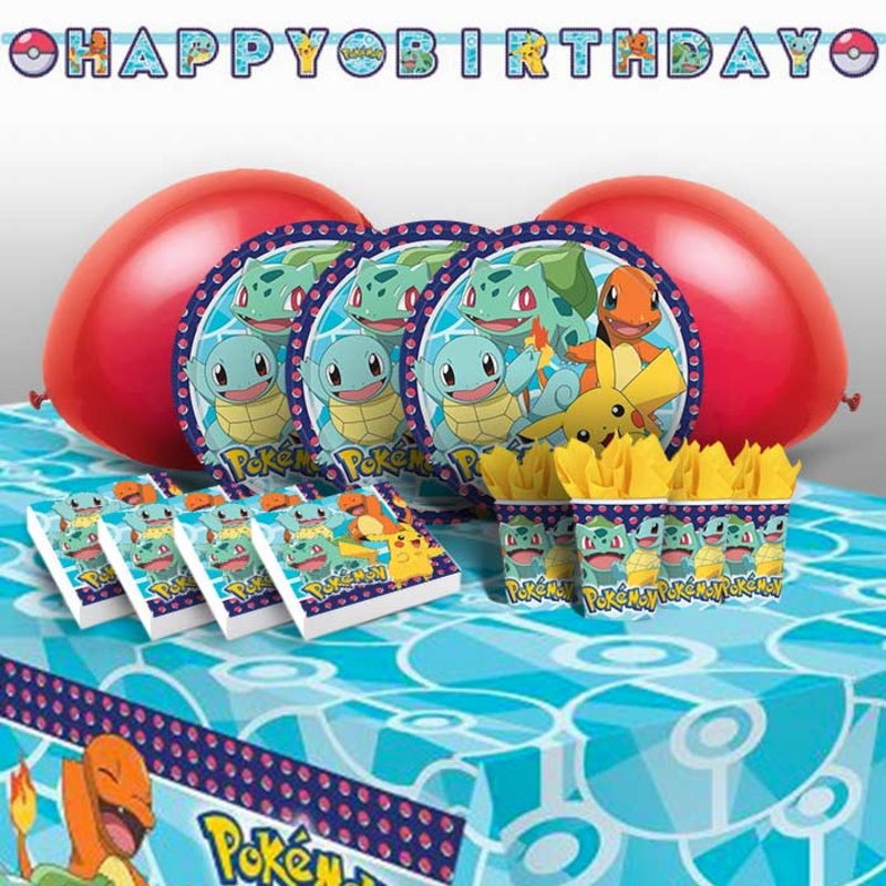 Pokemon Party Pack: Kit with Decorations