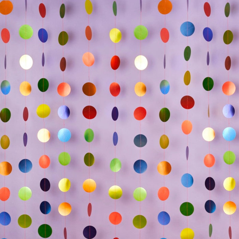 Pride Backdrop Rainbow Discs 20m