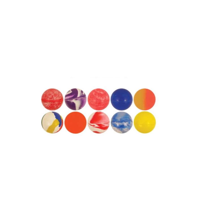 Rubber Bouncy Balls 25mm Pack of 10