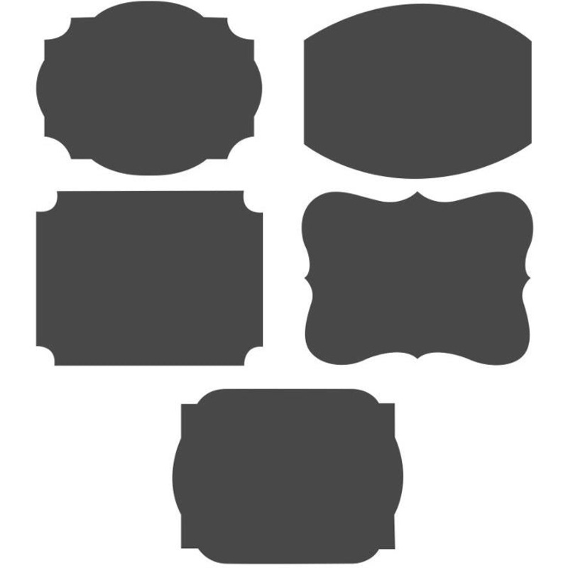 Craft Writable Chalk Adhesive Labels