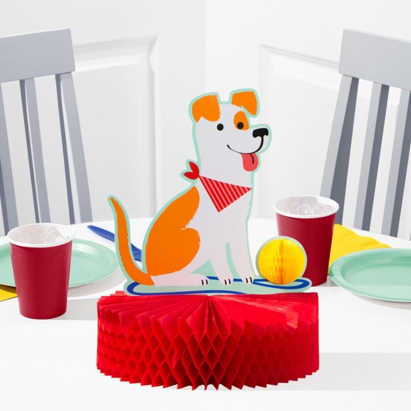 Dog Party Decorations Table Centrepiece 30cm