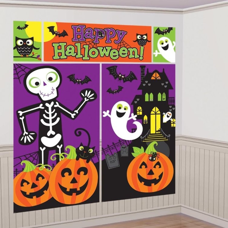 Halloween Scene Setter Decorations 1.8 Metres