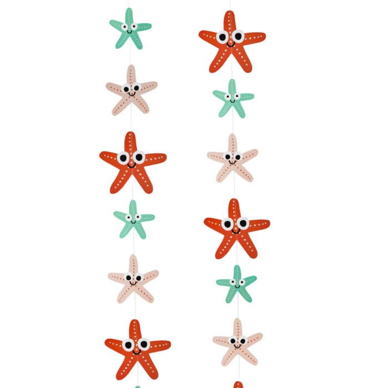 Hanging Starfish Decorations 4 metres