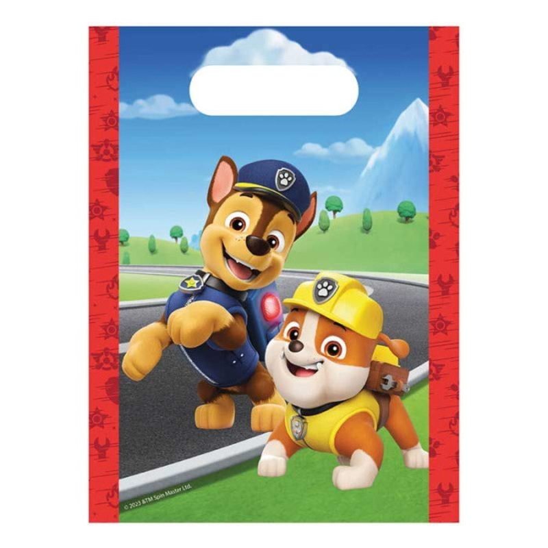 Paw Patrol Rescue Heroes Party Bags 4 Pack