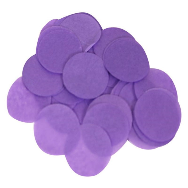 Purple 55mm Paper Table Confetti Decoration 100 Grams