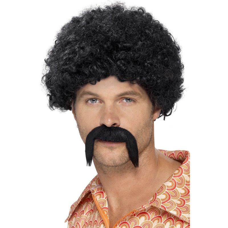 70s Disco Dirtbag Kit With Black Wig