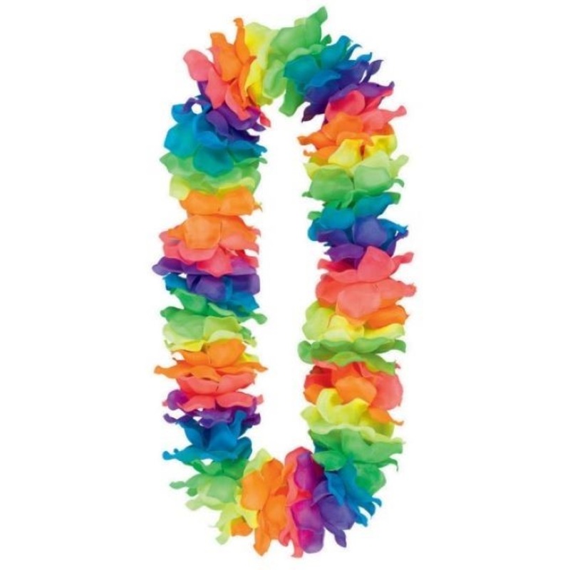 Paradise Neon Rainbow Leis 101cm Each