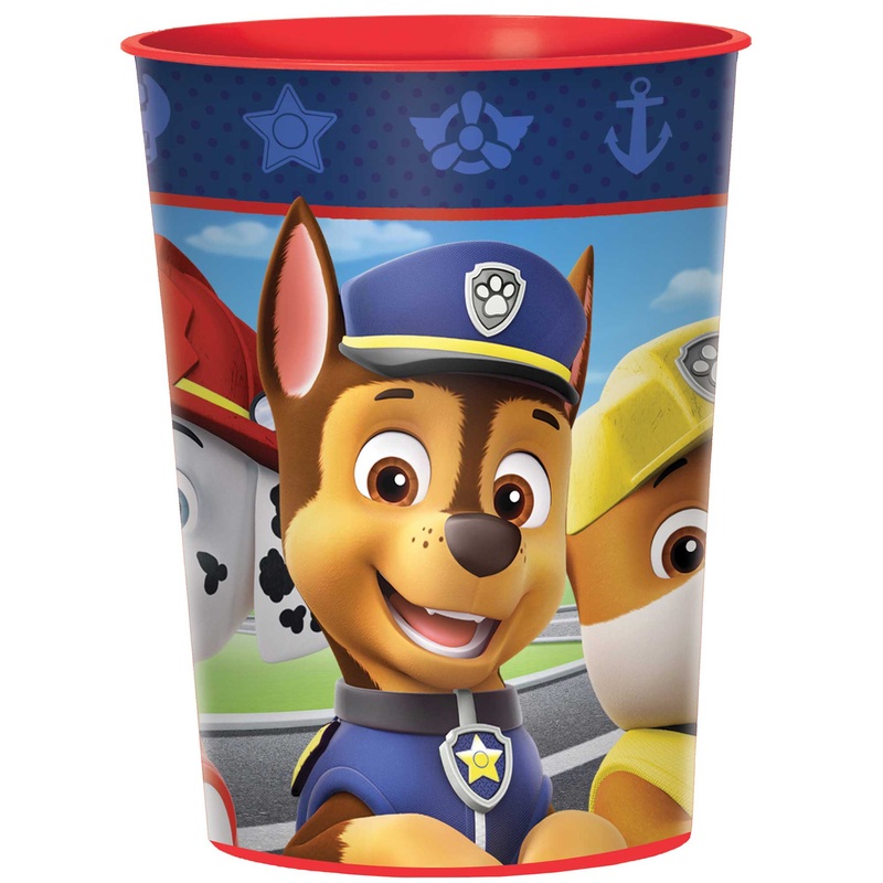 Paw Patrol Adventures Plastic Favor Cup 473ml Each