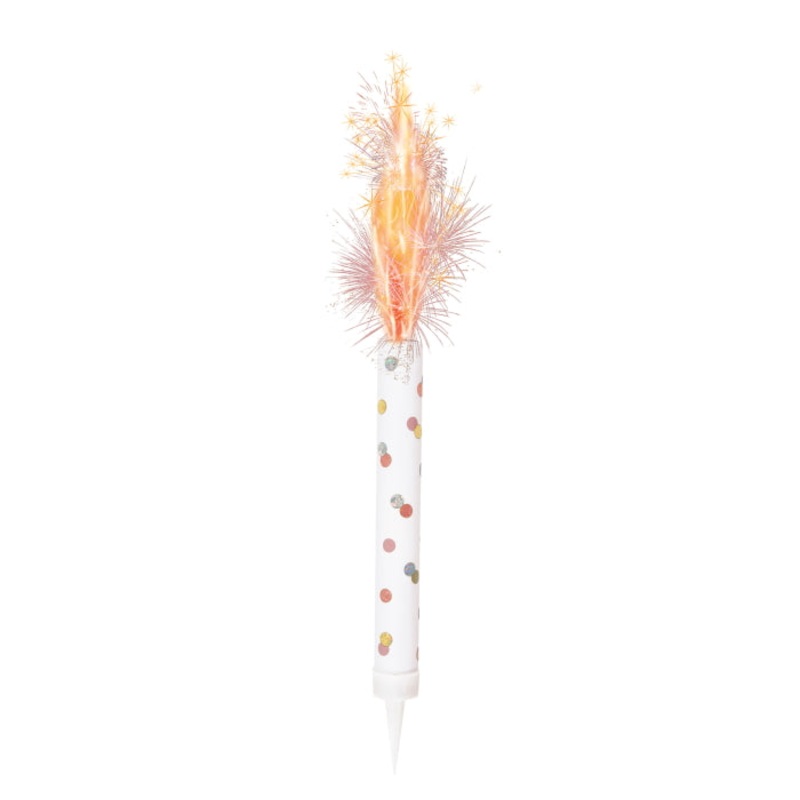 Rose Gold Ice Fountain Candles 3 Pack