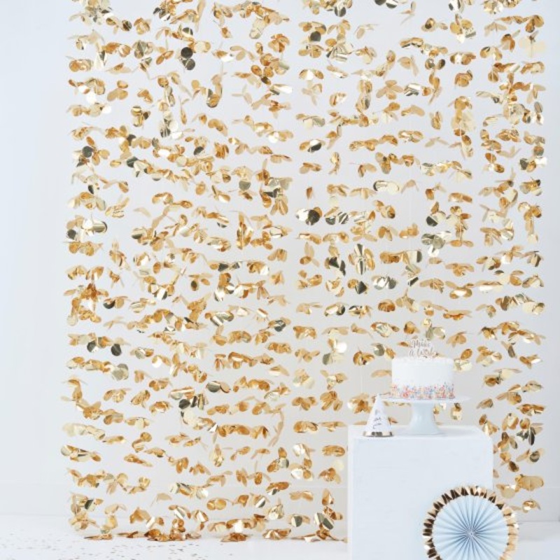 Pick & Mix Backdrop Gold Photobooth Each