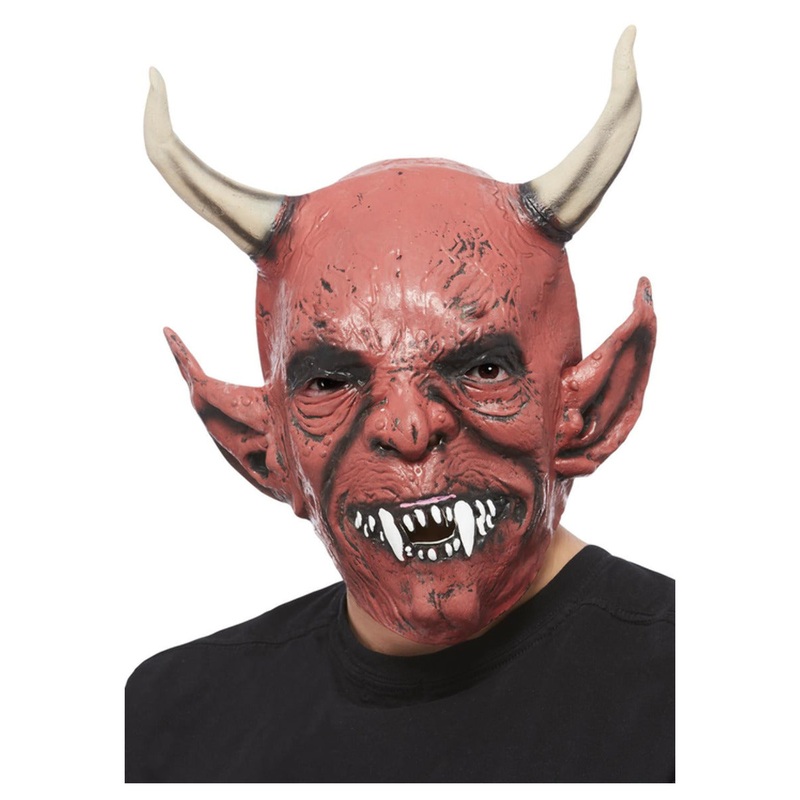 Red Devil Demon Mask