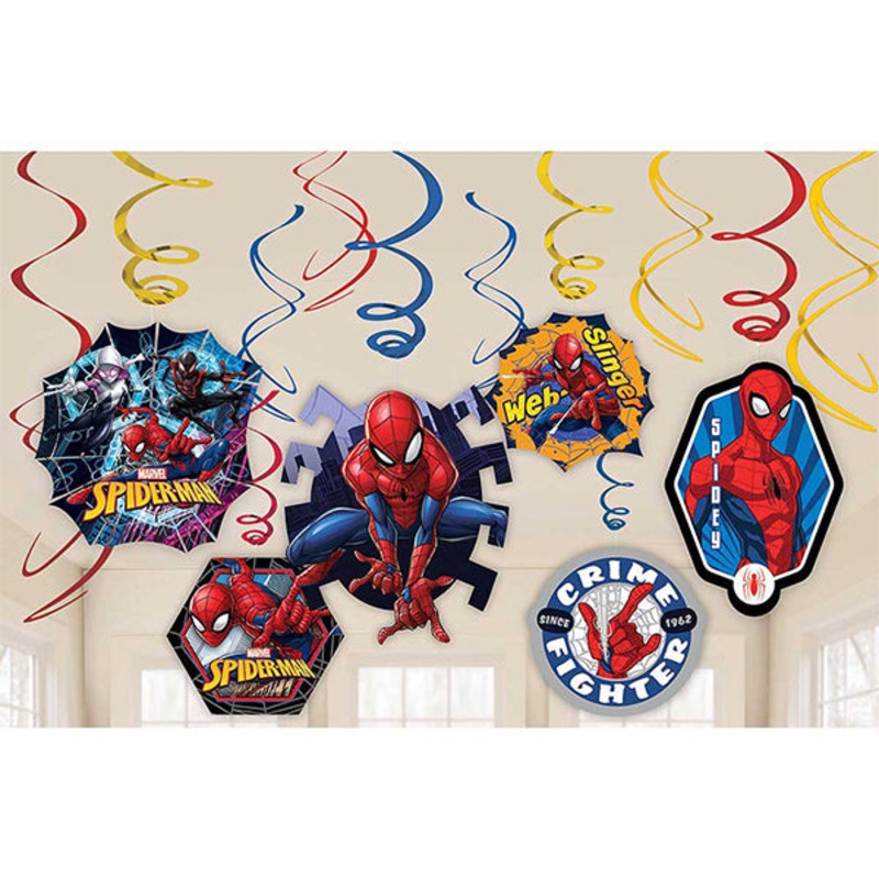 Spider-Man Webbed Wonder Swirl Value Pack 12pk