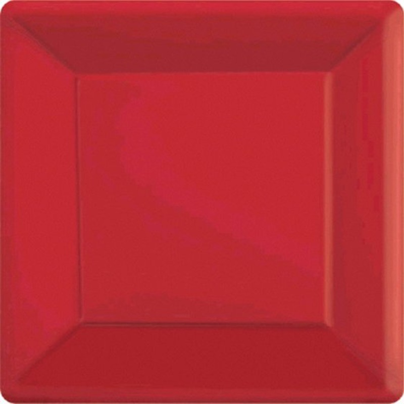 Square NPC Lunch Paper Plates 23cm 20pk