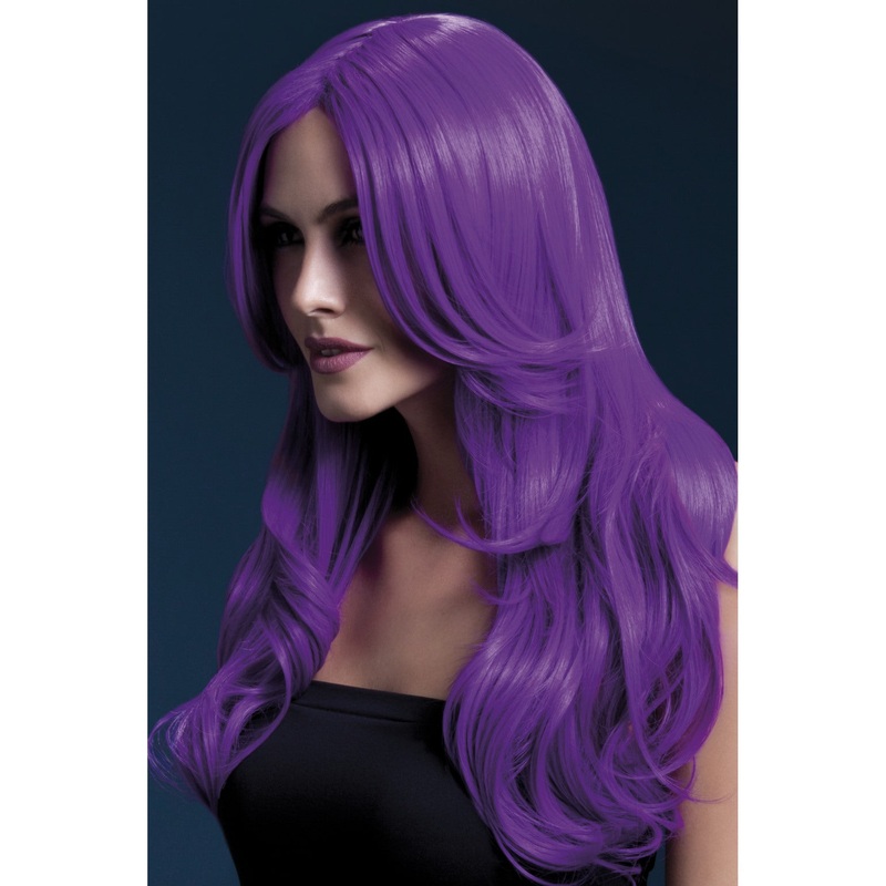 Purple Fever Khloe Wig