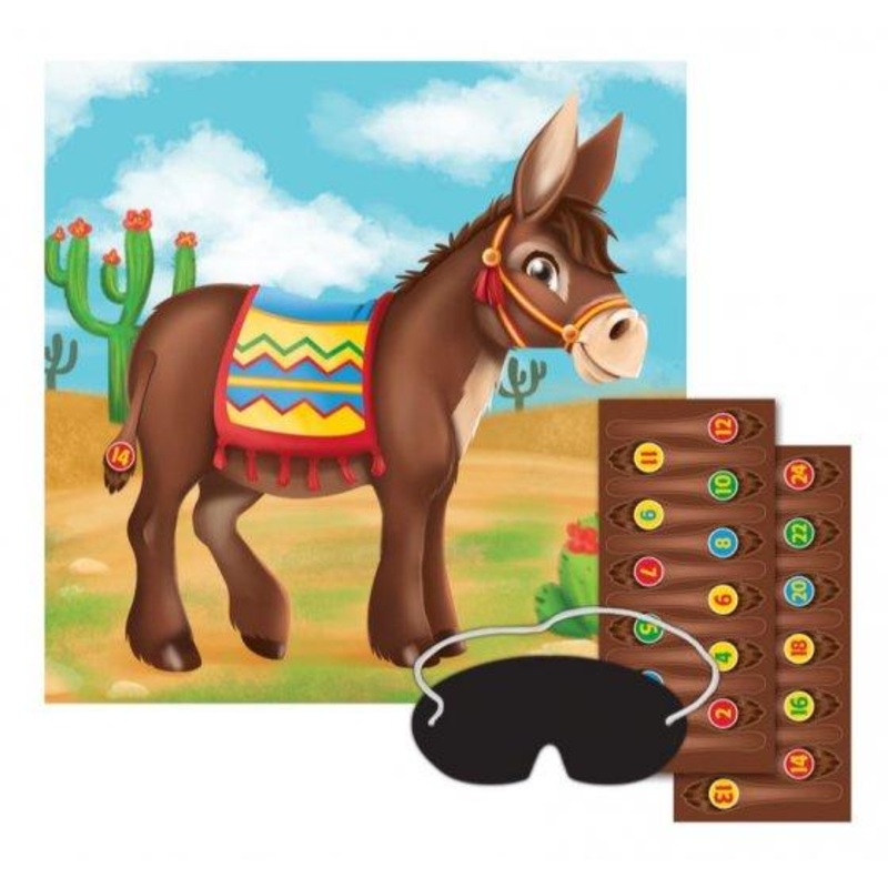 Pin the Tail on the Donkey Game Each