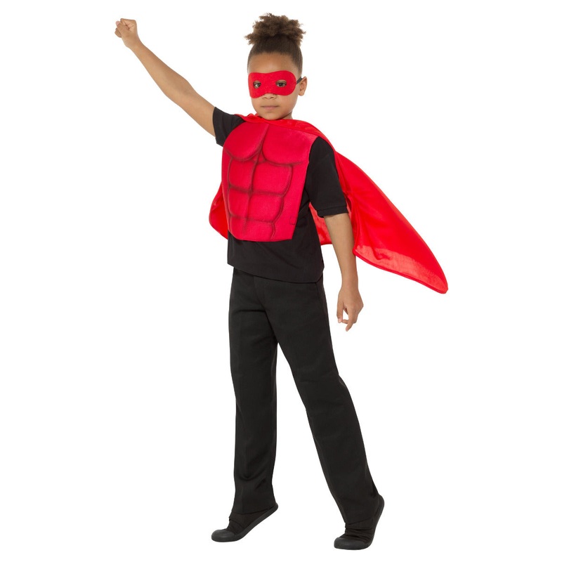Red Superhero Child Kit