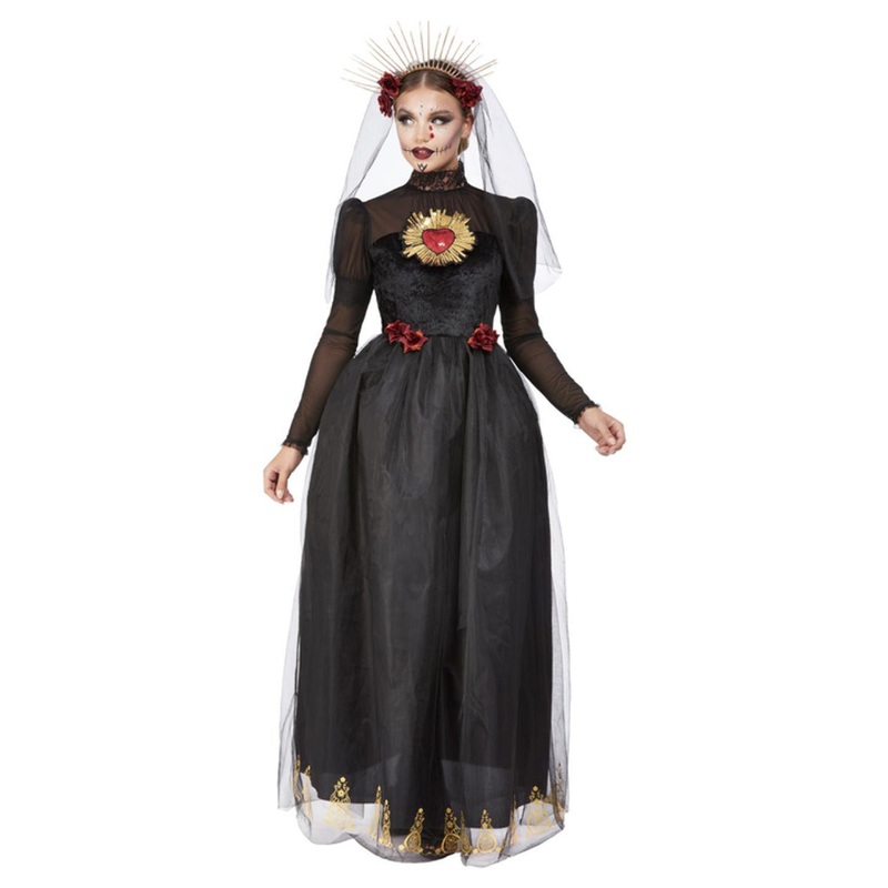 Women Costume - Deluxe DOTD Sacred Heart Bride Costume