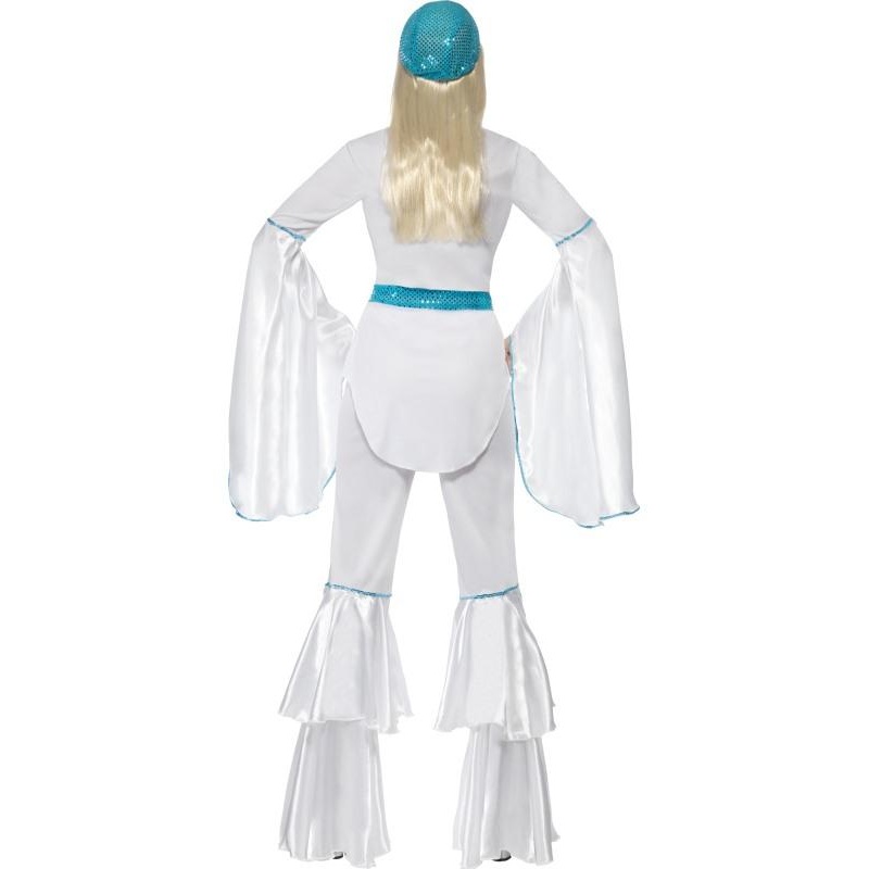 Womens Costume - White Super Trooper Abba
