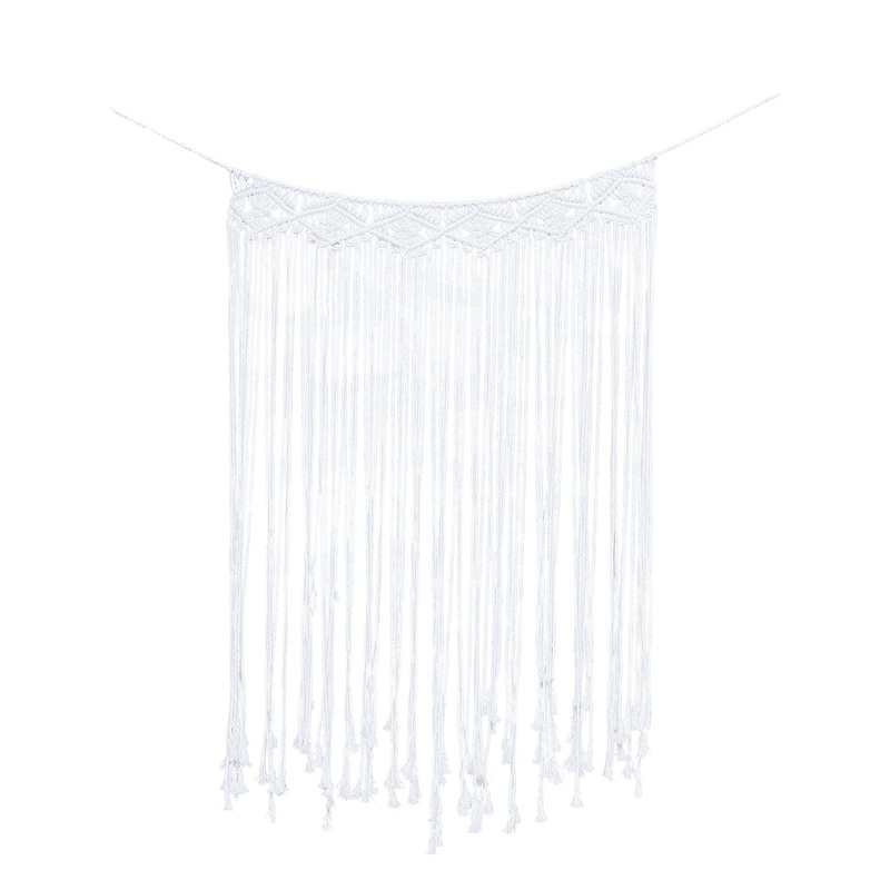 A Touch of Pampas Macrame Wall Hanging Backdrop Cream Each