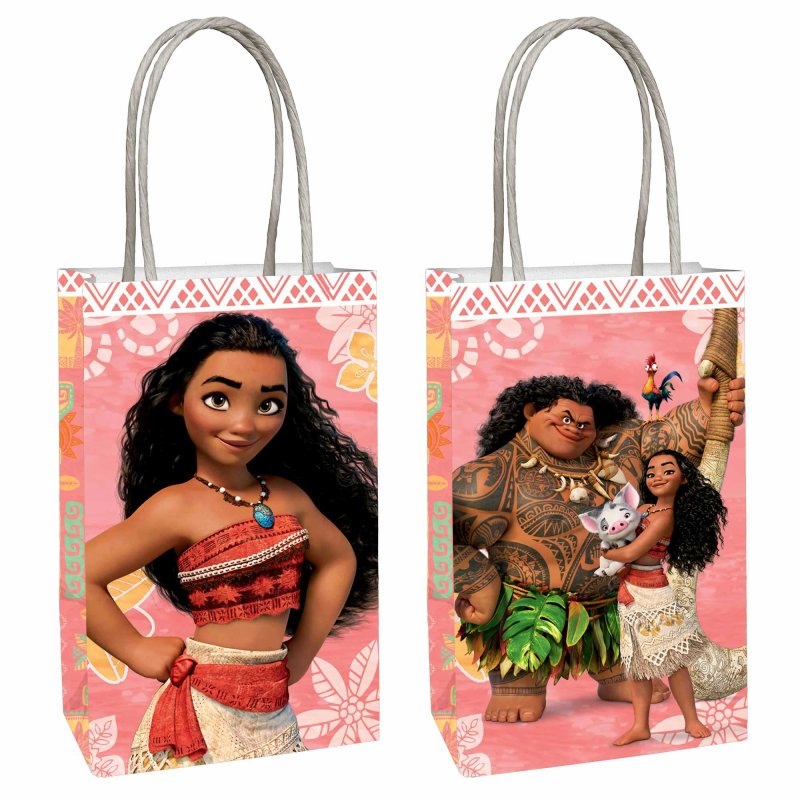 Moana Kraft Paper Bag 8pk