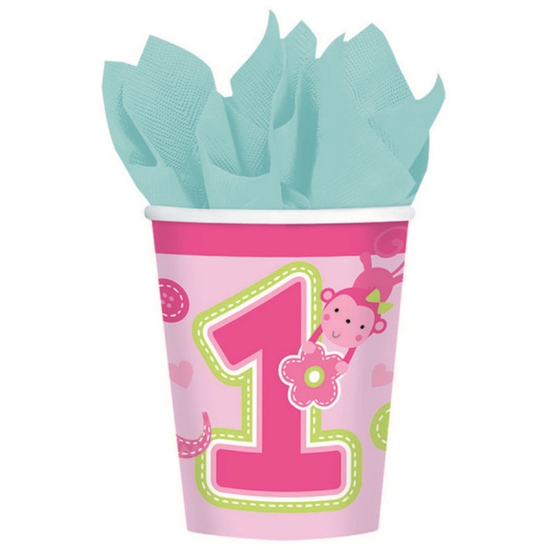 One Wild Girl Cups 266ml 8pk