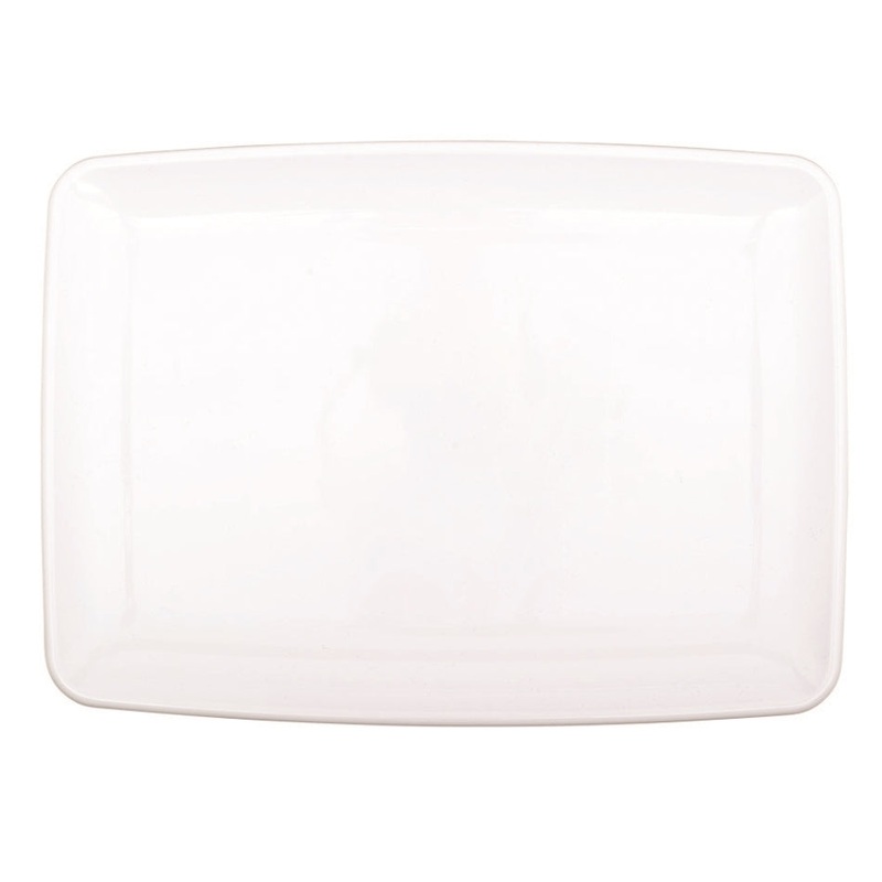 Small Serving Tray White
