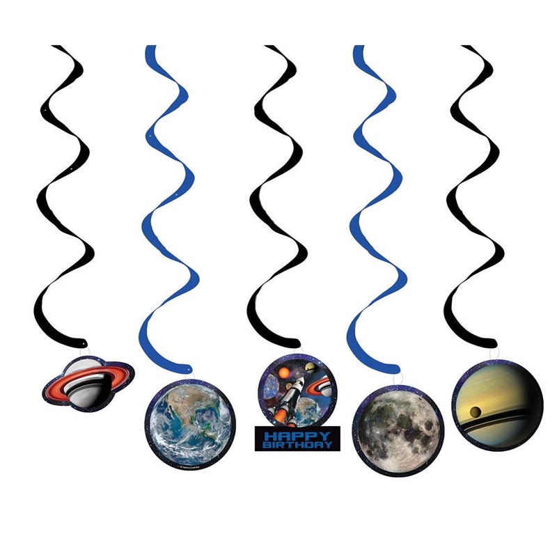 Space Blast Dizzy Danglers Assorted 5pk