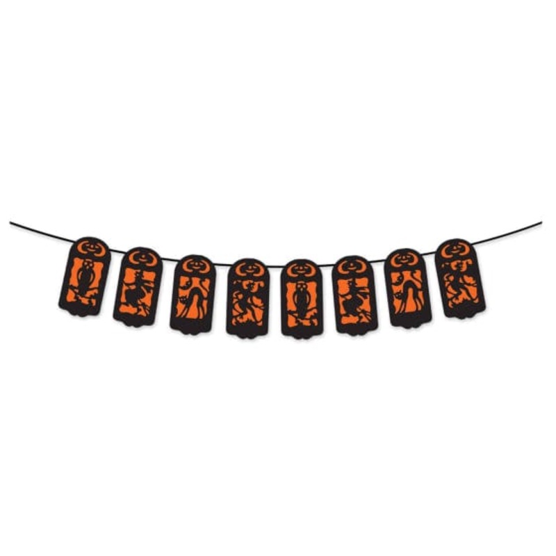Vintage Halloween Window Banner 183cm Each