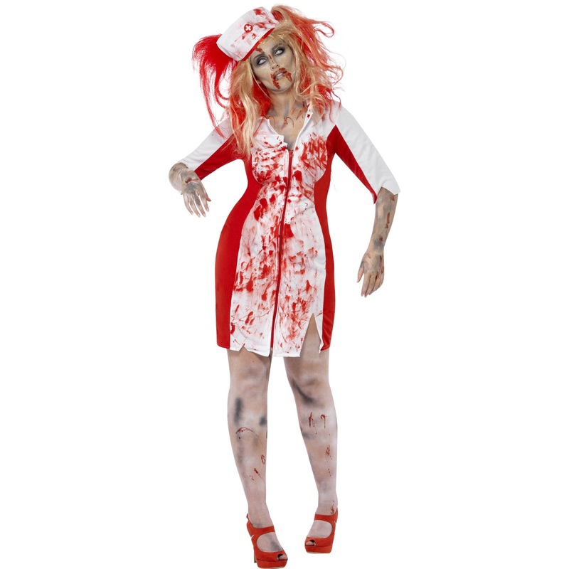 Womens Costume - Curves Zombie Nurse