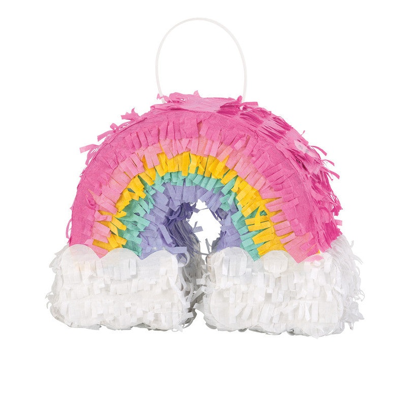 Rainbow Decoration Mini Pinata 12cm x 19cm Each