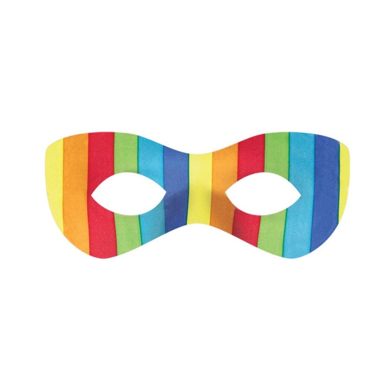 Rainbow Super Hero Mask