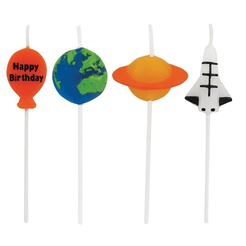 Space Pick Candle 4pk