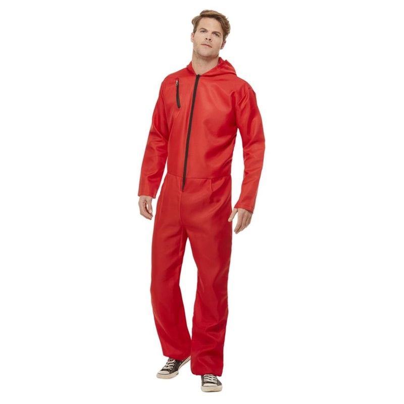 Adult's Costume - Bank Robber Jumpsuit