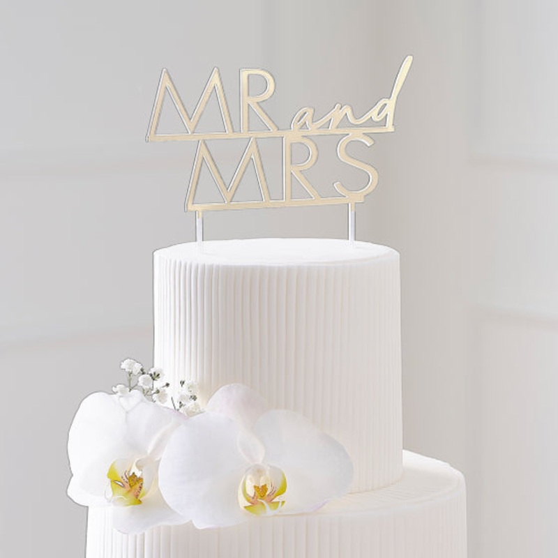 Modern Luxe Cake Topper 14.5cm x 15.8 cm Each