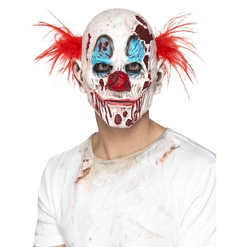 Multi Coloured Zombie Clown Mask