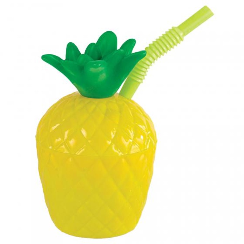Pineapple Plastic Sippy Cup 295ml Each