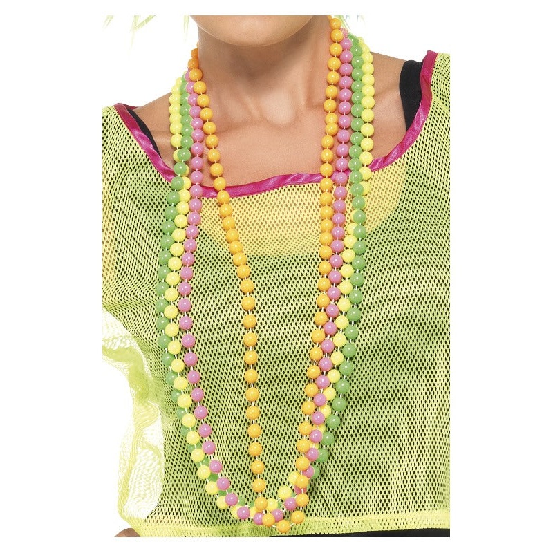Multi Coloured Beads Fluorescent