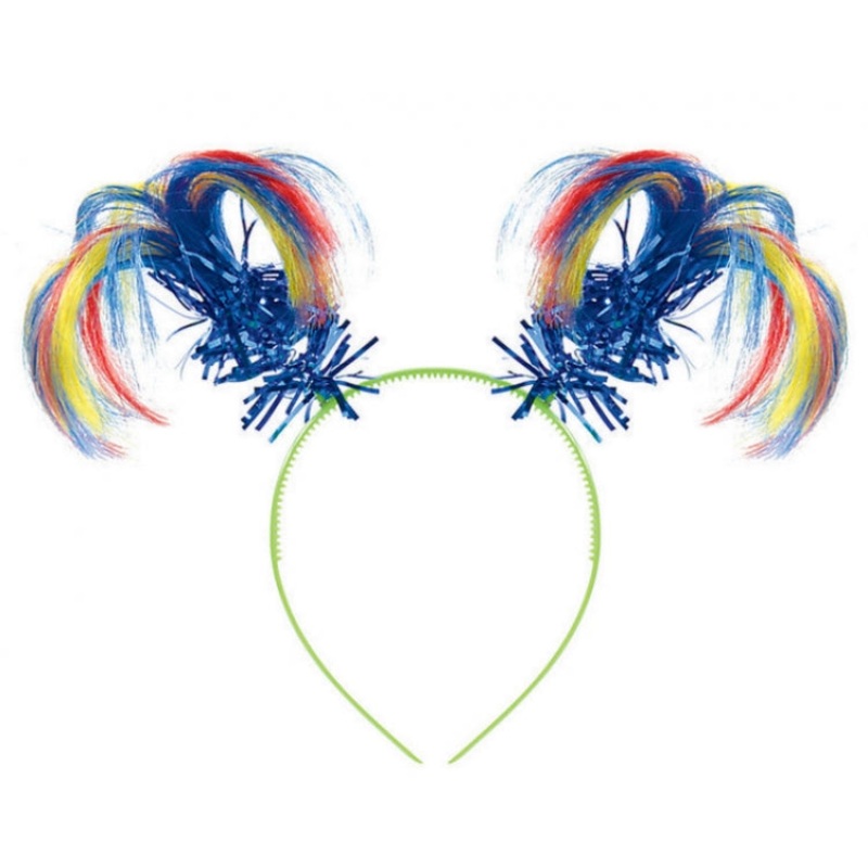 Rainbow Ponytail Headband