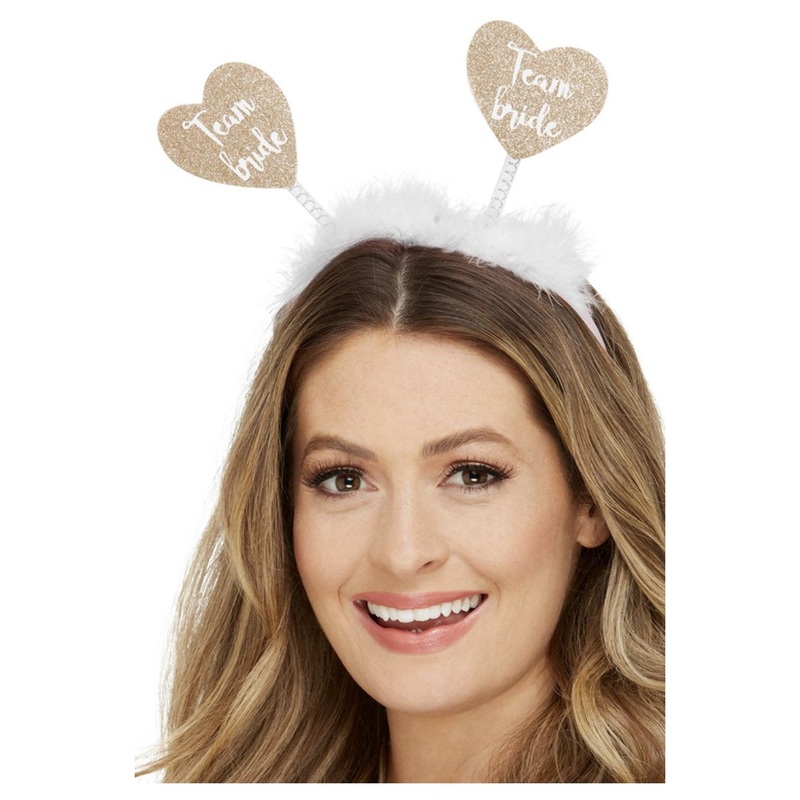 Team Bride Heart Boppers each