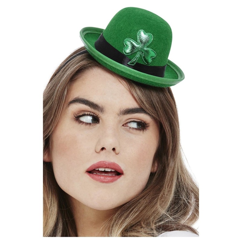Paddy's Day Mini Bowler Hat