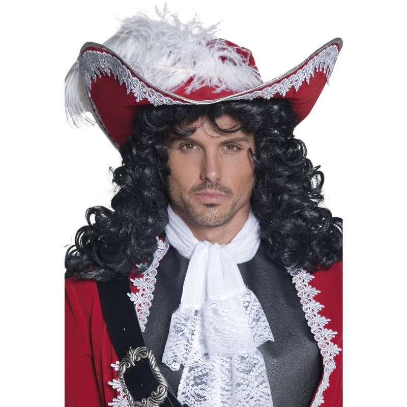 Red Authentic Pirate Hat