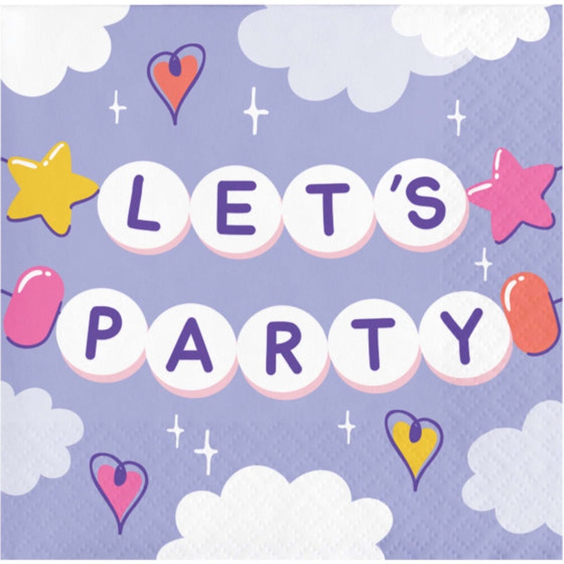 Sweet Dreams Beverage Napkin 16pk