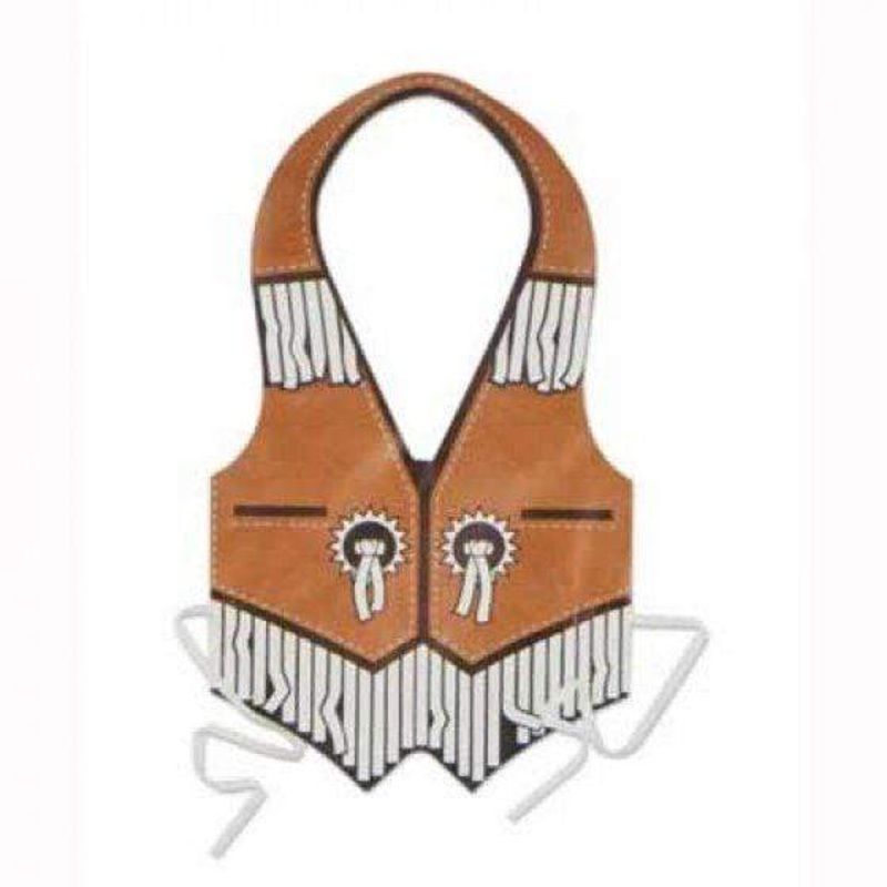 Western Costume Vest Each