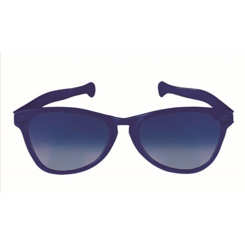 Navy Jumbo Glasses