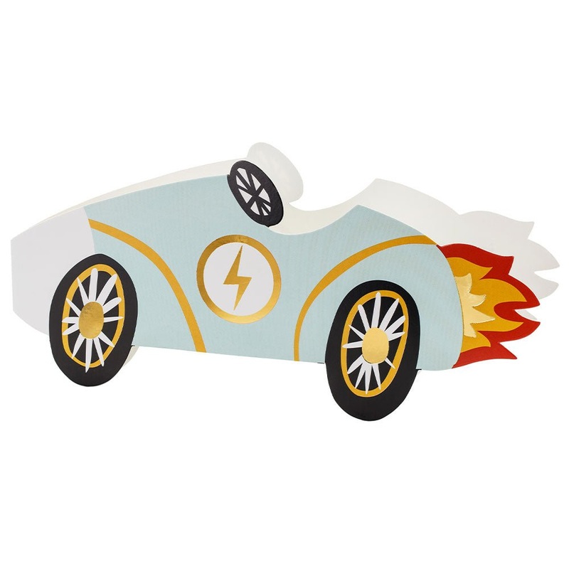 Race Car Invitation Cards with Envelope