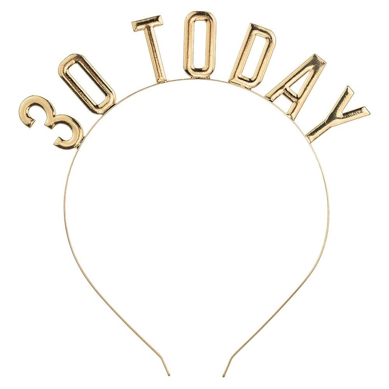 30 Today Birthday Tiara