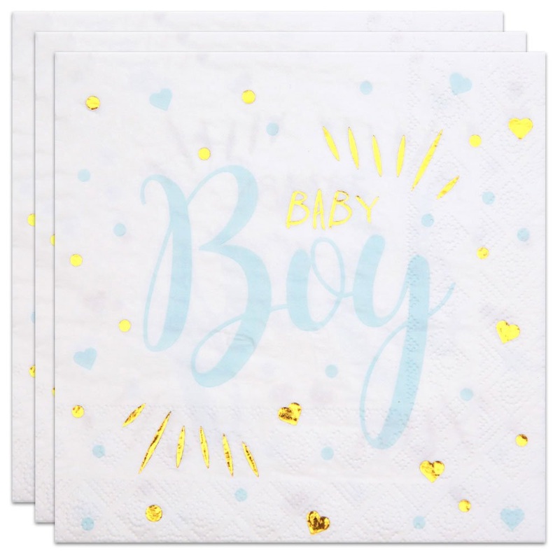 Baby Boy Napkins
