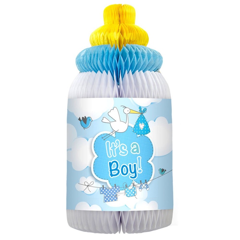 It's a Boy Honeycomb Table Decoration