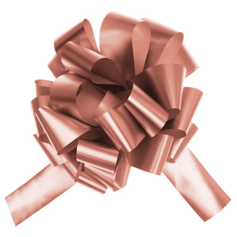 Large Decorative Bow Rose Gold