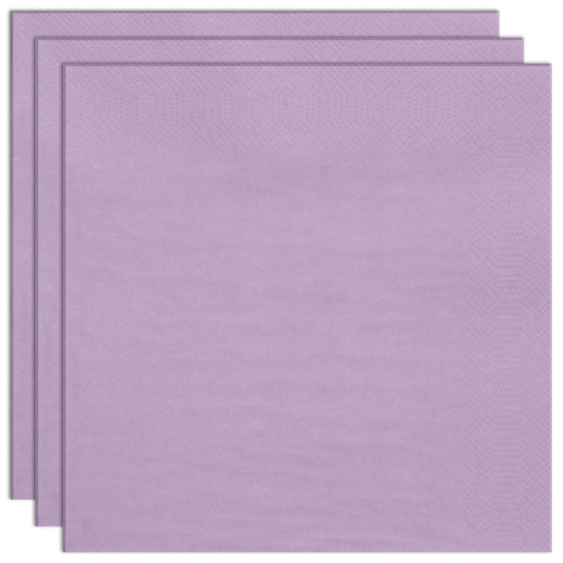 Napkins Lavender 33 cm 20-pack